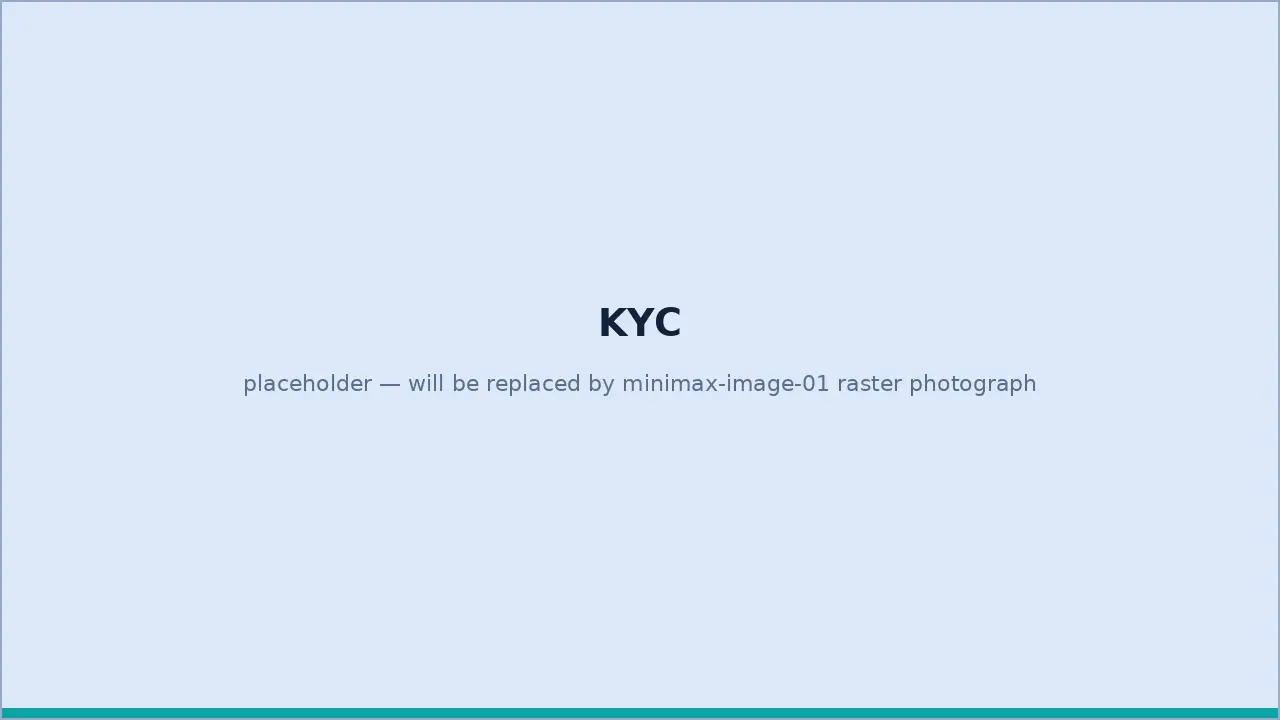 A KYC document upload screen on a phone