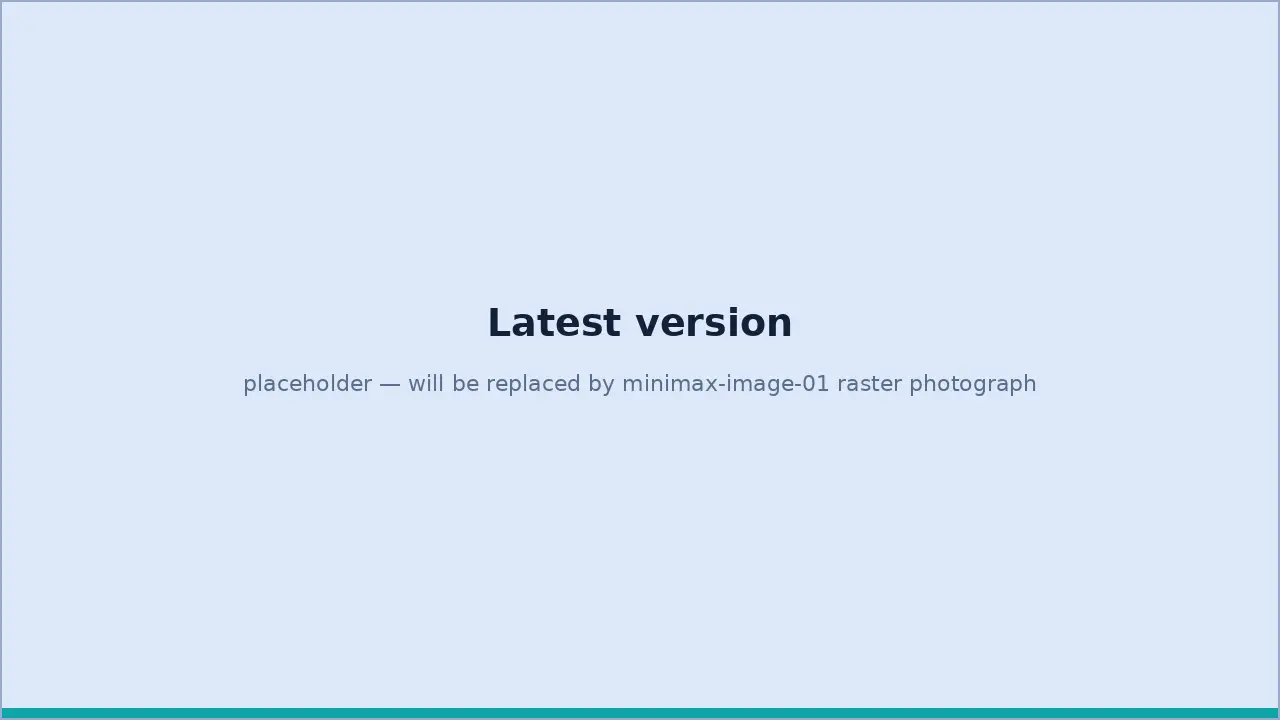 A phone screen with an update notification